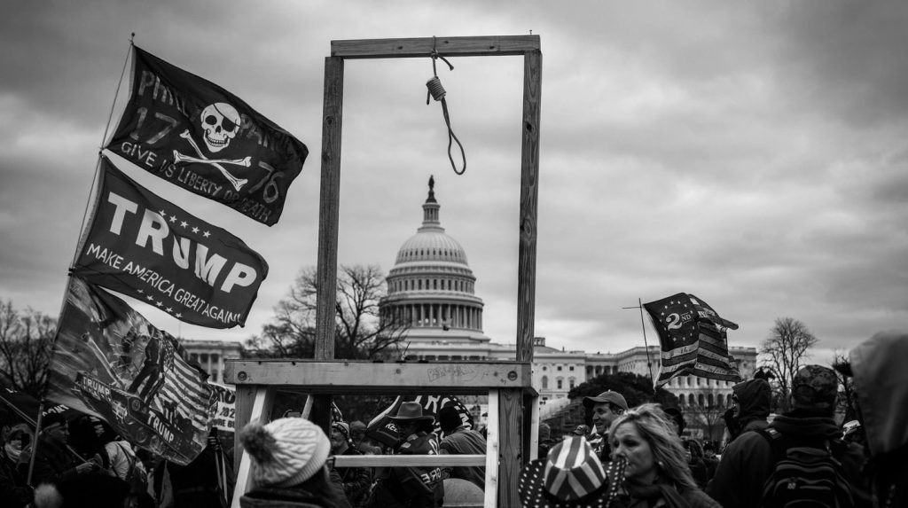 galg op het capitool als politieke revolutie